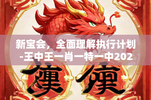 新宝会，全面理解执行计划-王中王一肖一特一中202023标准版90.65.32